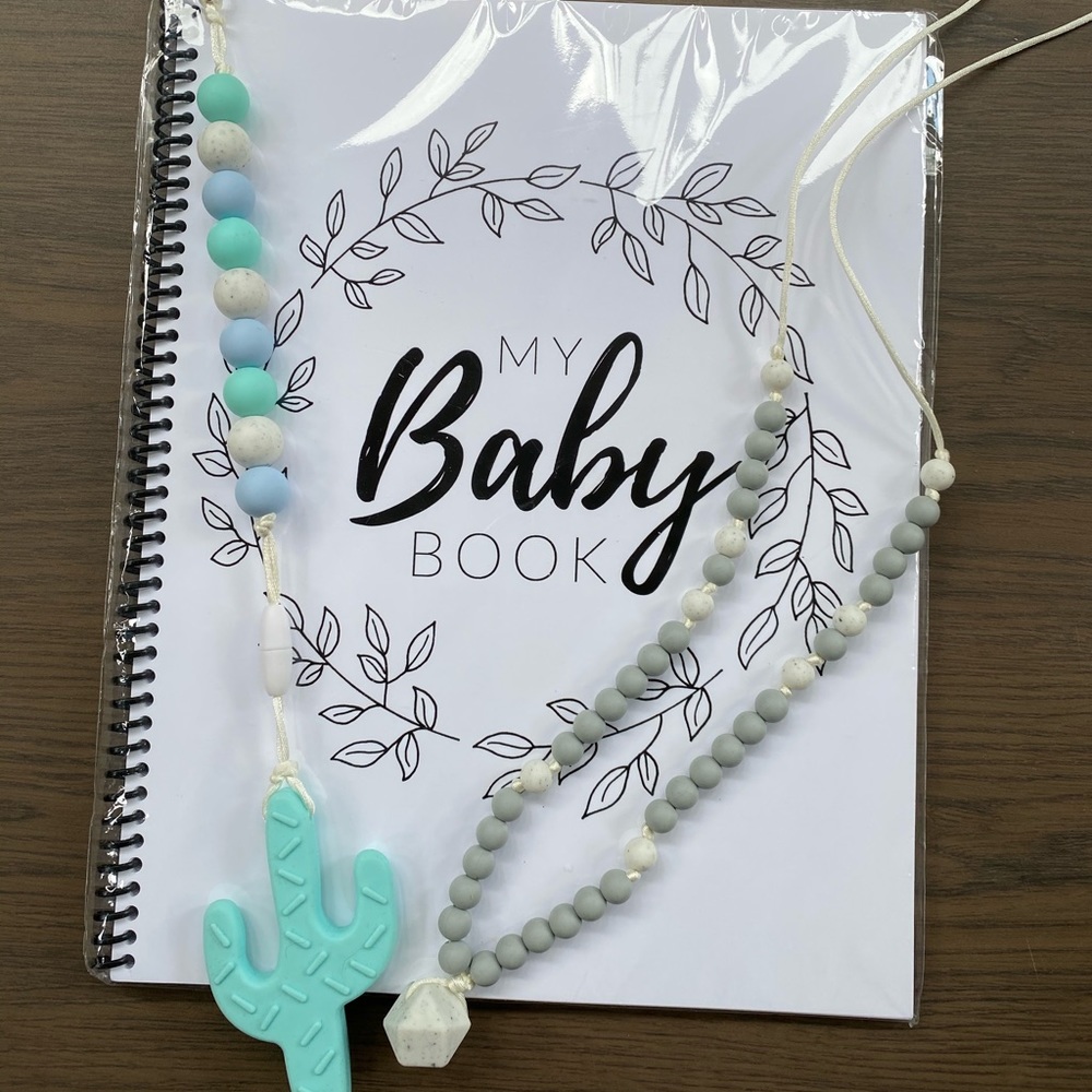 Baby Book with Pacifier